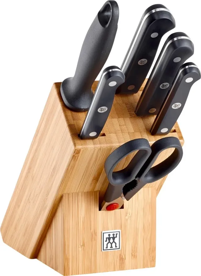 Zwilling Gourmet set coltelli ceppo 7 pezzi inox