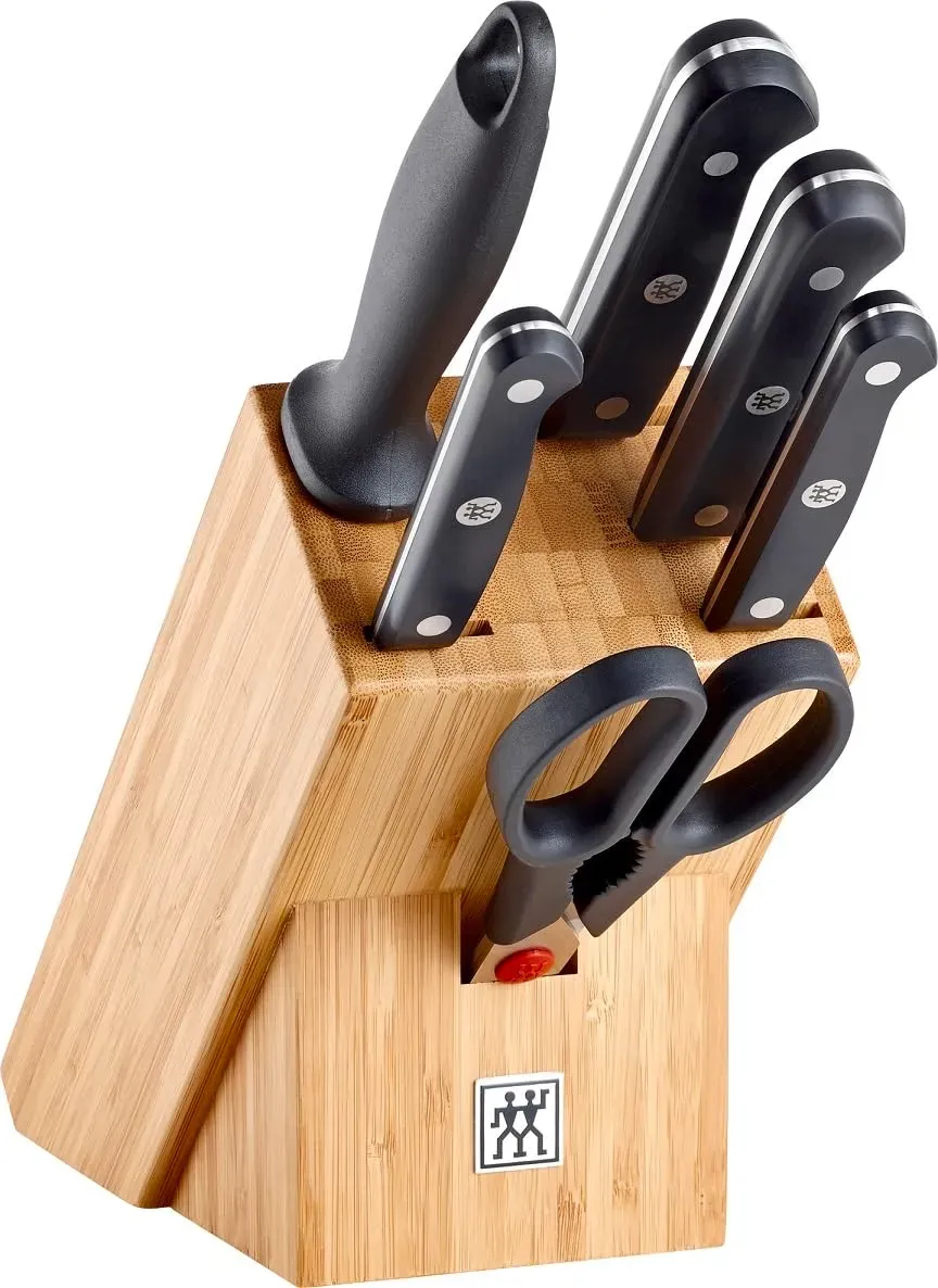 Zwilling Gourmet set coltelli ceppo 7 pezzi inox