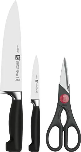 Zwilling Four Star set coltelli 3 pezzi carne forbici