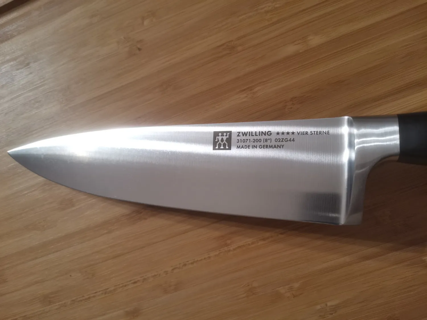 Zwilling Four Star coltello da chef 20 cm acciaio forgiato