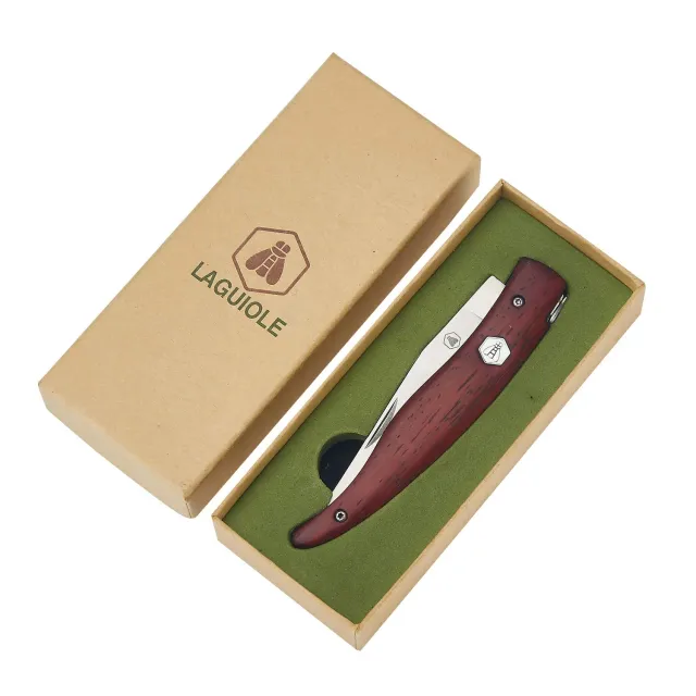 Laguiole en Aubrac 40268495 coltello pieghevole palissandro 21 cm
