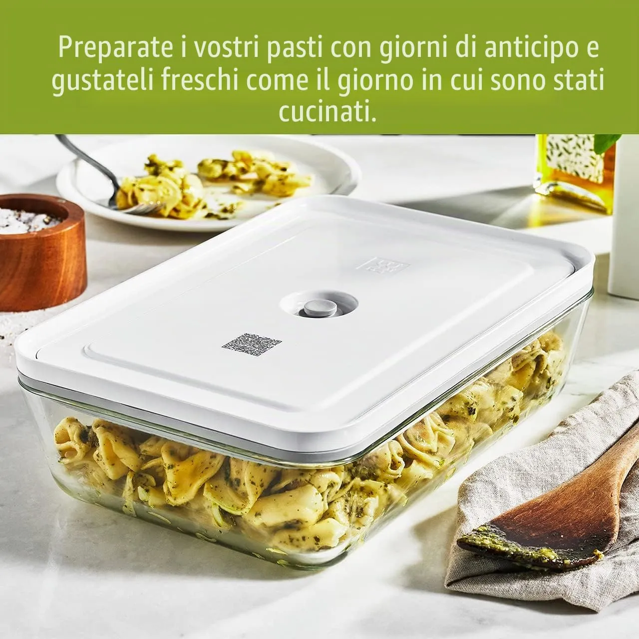 Zwilling Fresh & Save Contenitore Sottovuoto Grande Lasagne Pizza