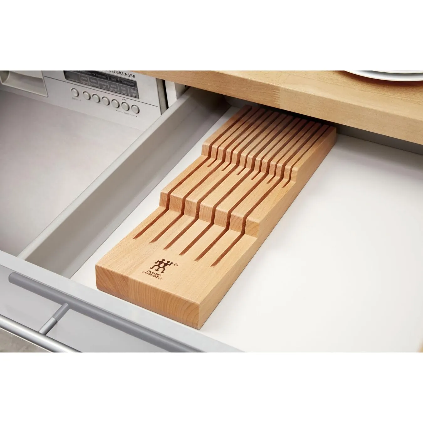 Zwilling Vassoio Portacoltelli Cassetto Legno 12 Scomparti