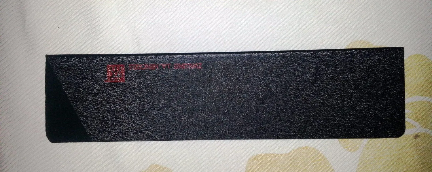 Zwilling fodero coltelli nero plastica lama fino 13 cm