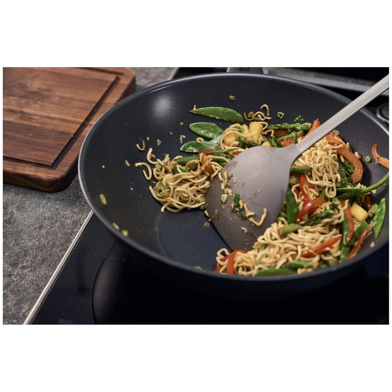 Zwilling Madura Plus wok 28 cm nero ceramica titanio
