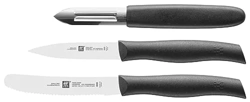 Zwilling Twin Grip 38738-000-0 set coltelli 3 pezzi nero