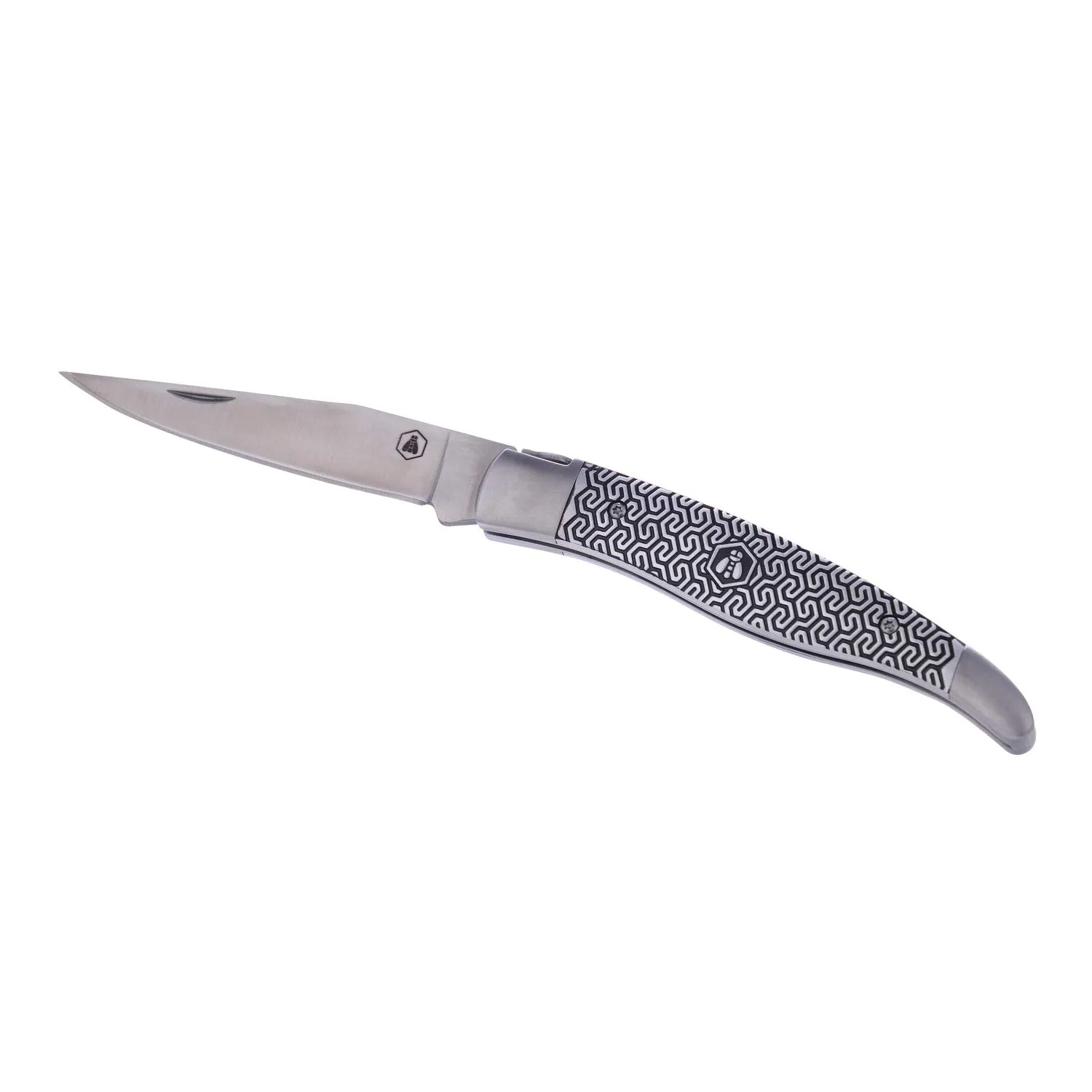Laguiole en Aubrac Coltello Pieghevole 21 cm Nero