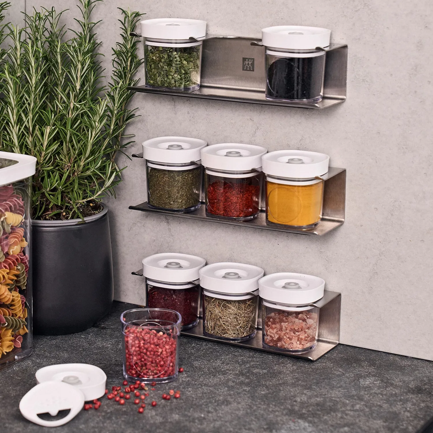 Zwilling Fresh & Save Cube portaspezie da parete