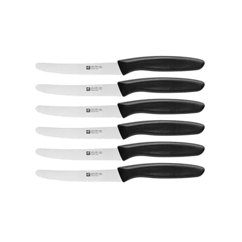 Zwilling Twin Grip set 6 coltelli cucina 12 cm plastica