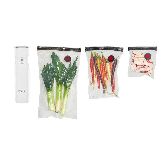 Zwilling Fresh & Save set sottovuoto 4 sacchetti + pompa