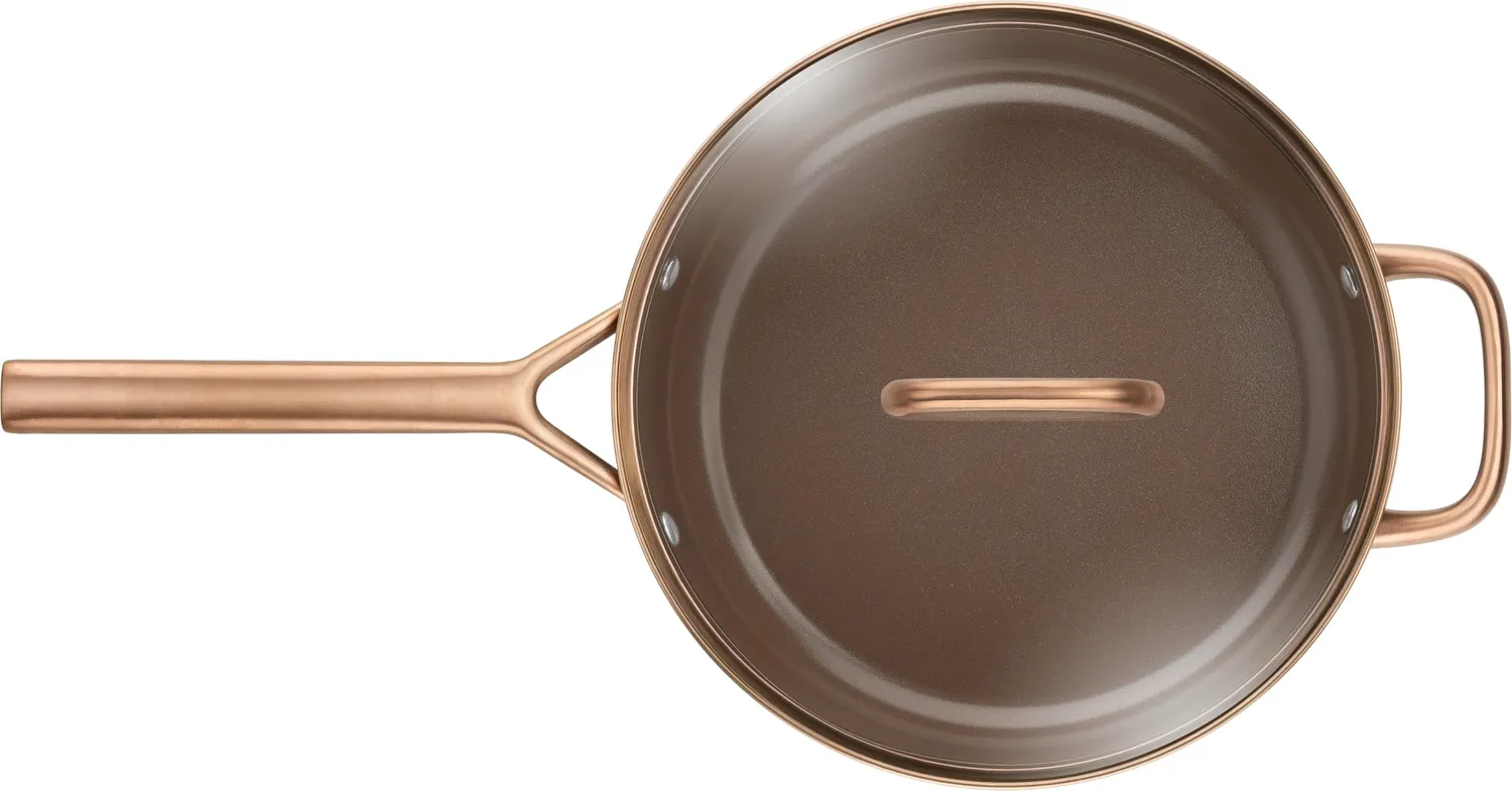 Zwilling Milano padella 28 cm con coperchio antiaderente ceramica