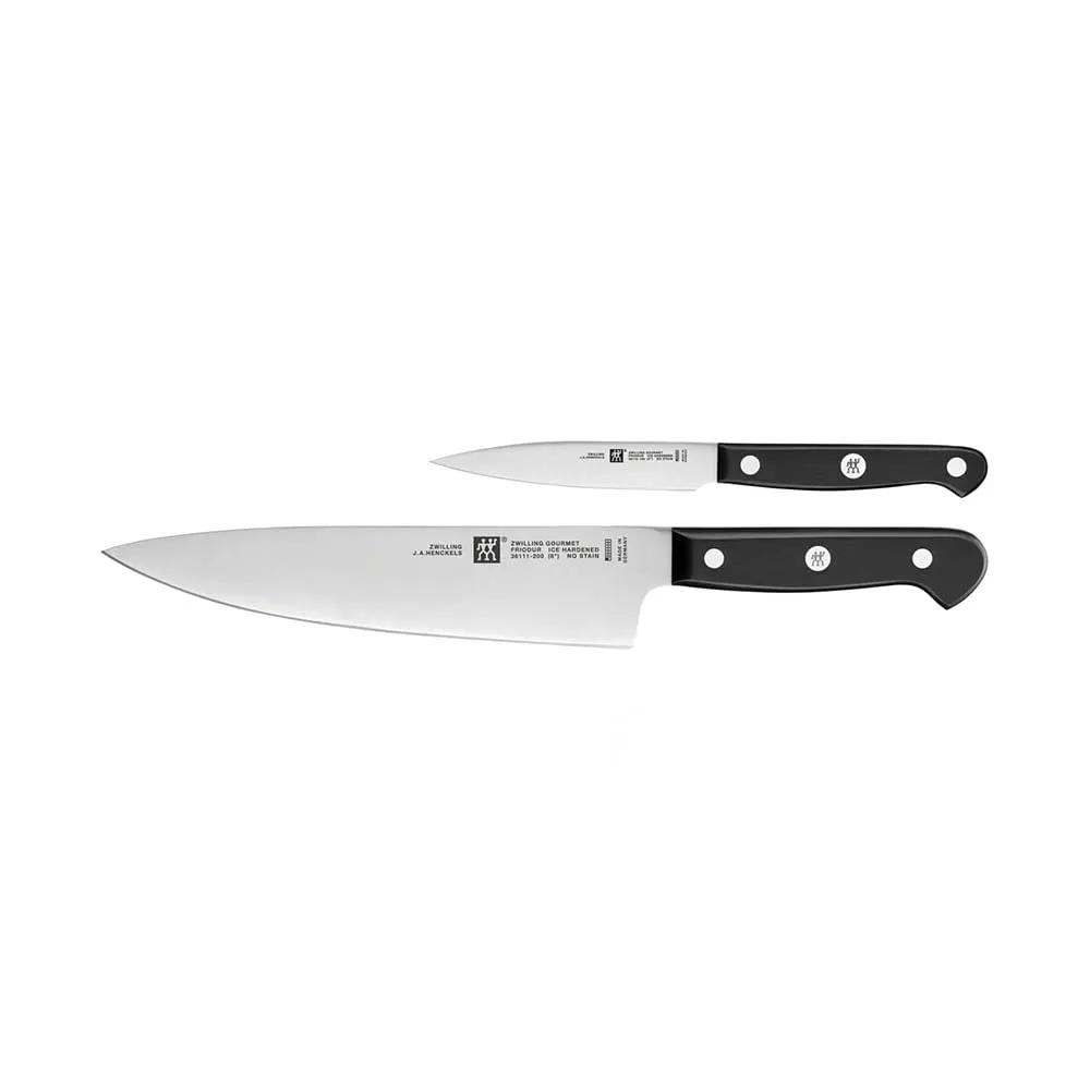Zwilling Gourmet Coltello Nakiri 17 cm Nero Acciaio