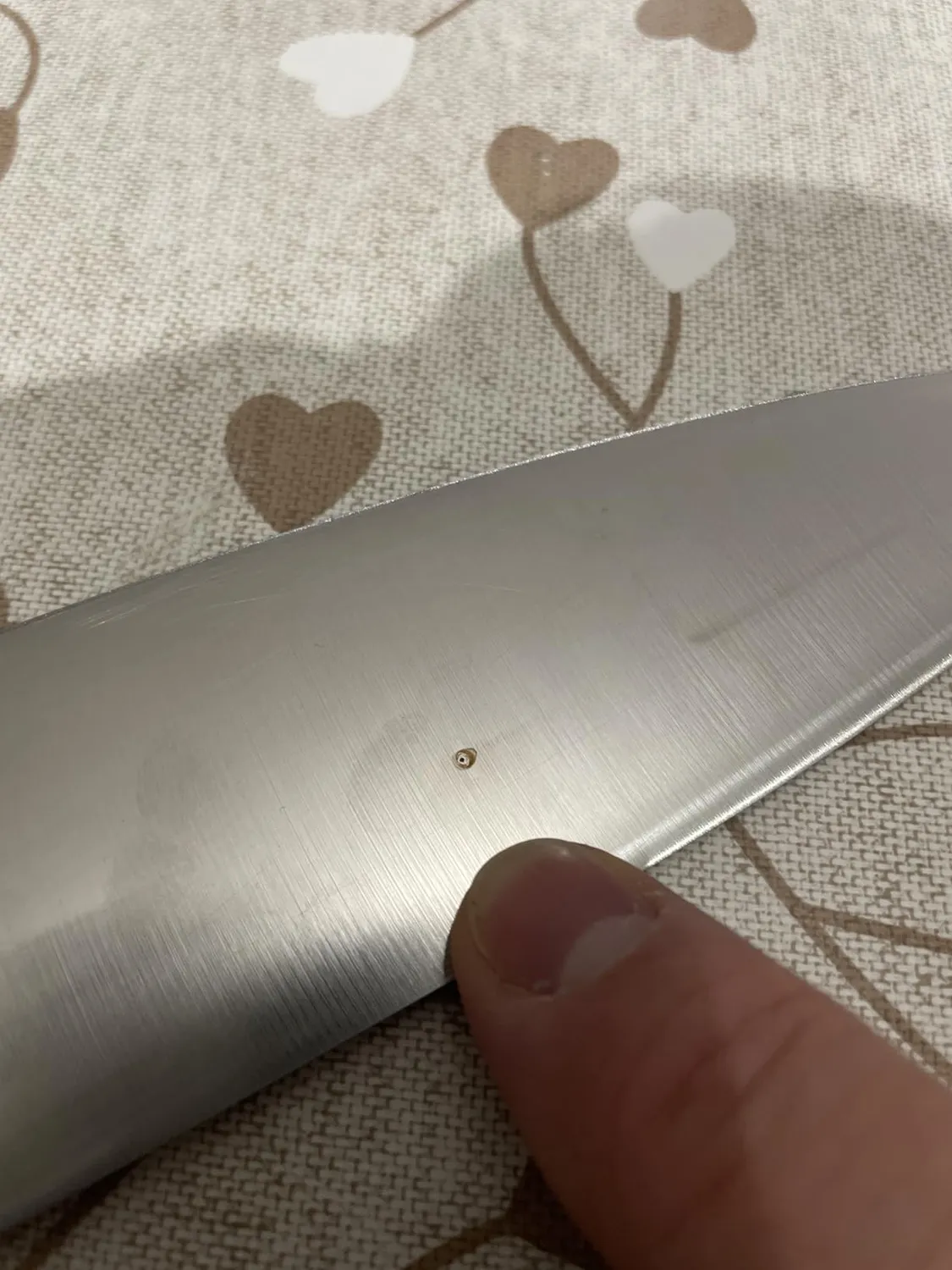 D.Perlla set coltelli cucina 6 pezzi acciaio ceppo legno