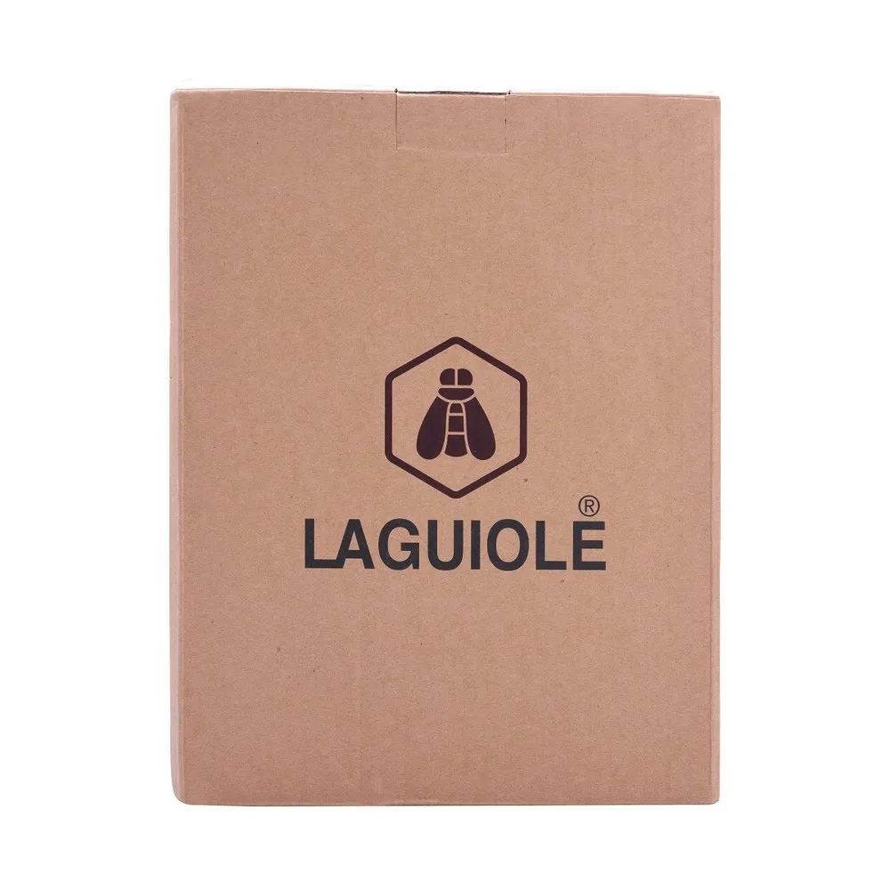 Laguiole en Aubrac coltelli tavola blu 6 pezzi con supporto