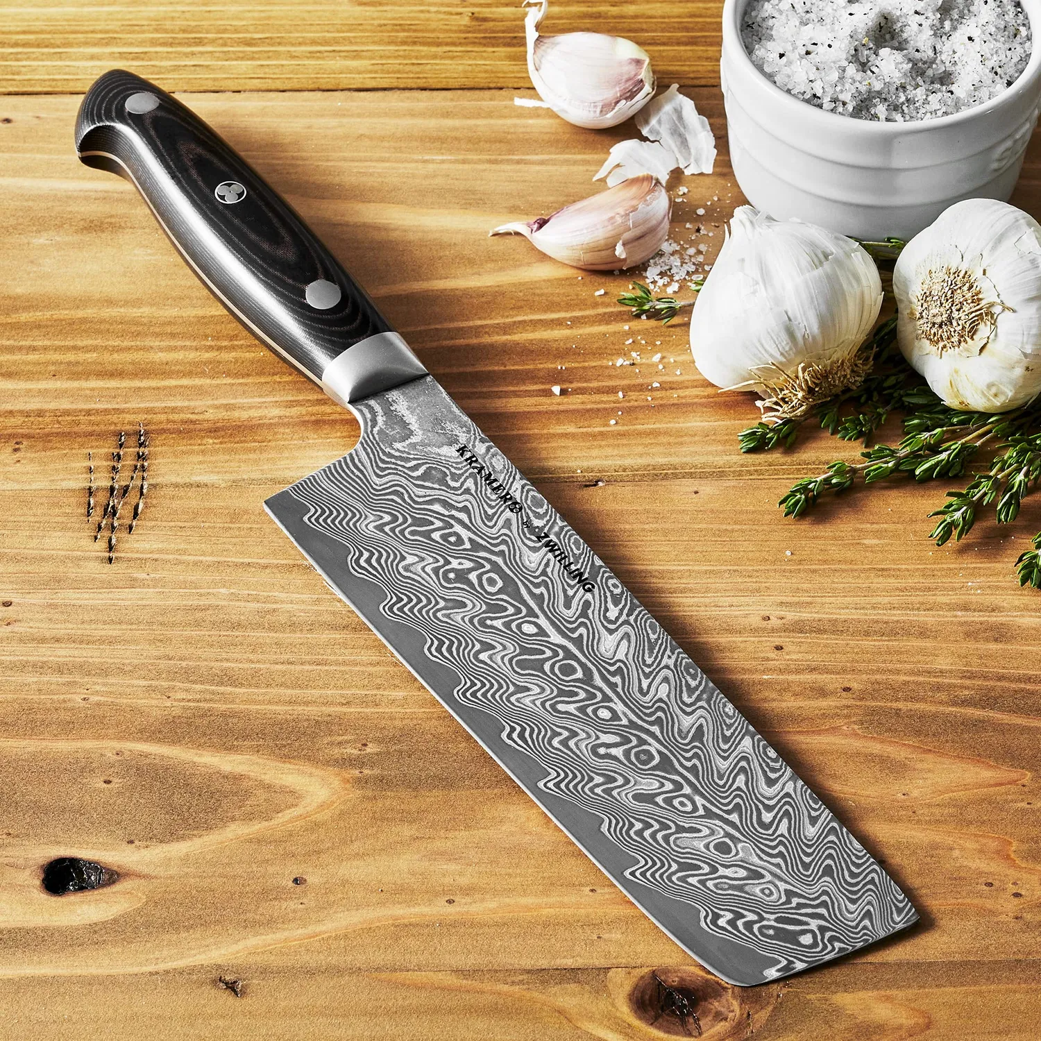 Zwilling Kramer Euroline Nakiri 16,5 cm coltello damasco SG2
