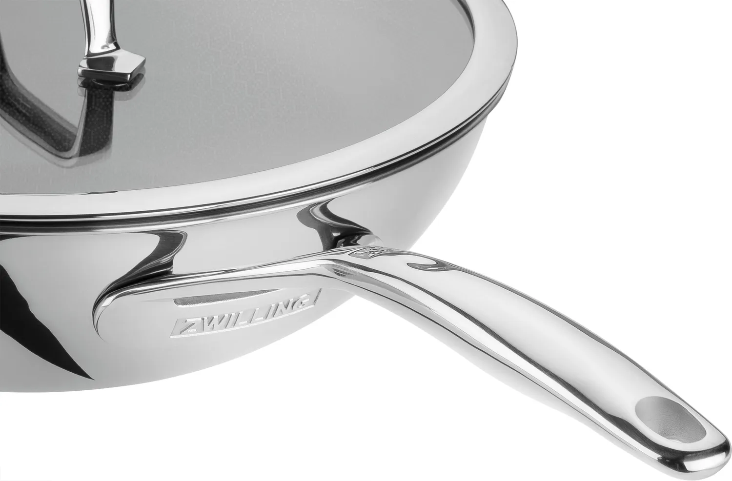 Zwilling Peak Wok 30 cm con Coperchio Ibrido