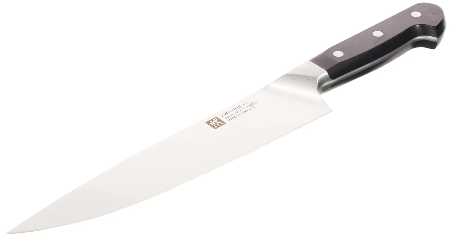 Zwilling coltello da chef 26 cm nero inox Friodur