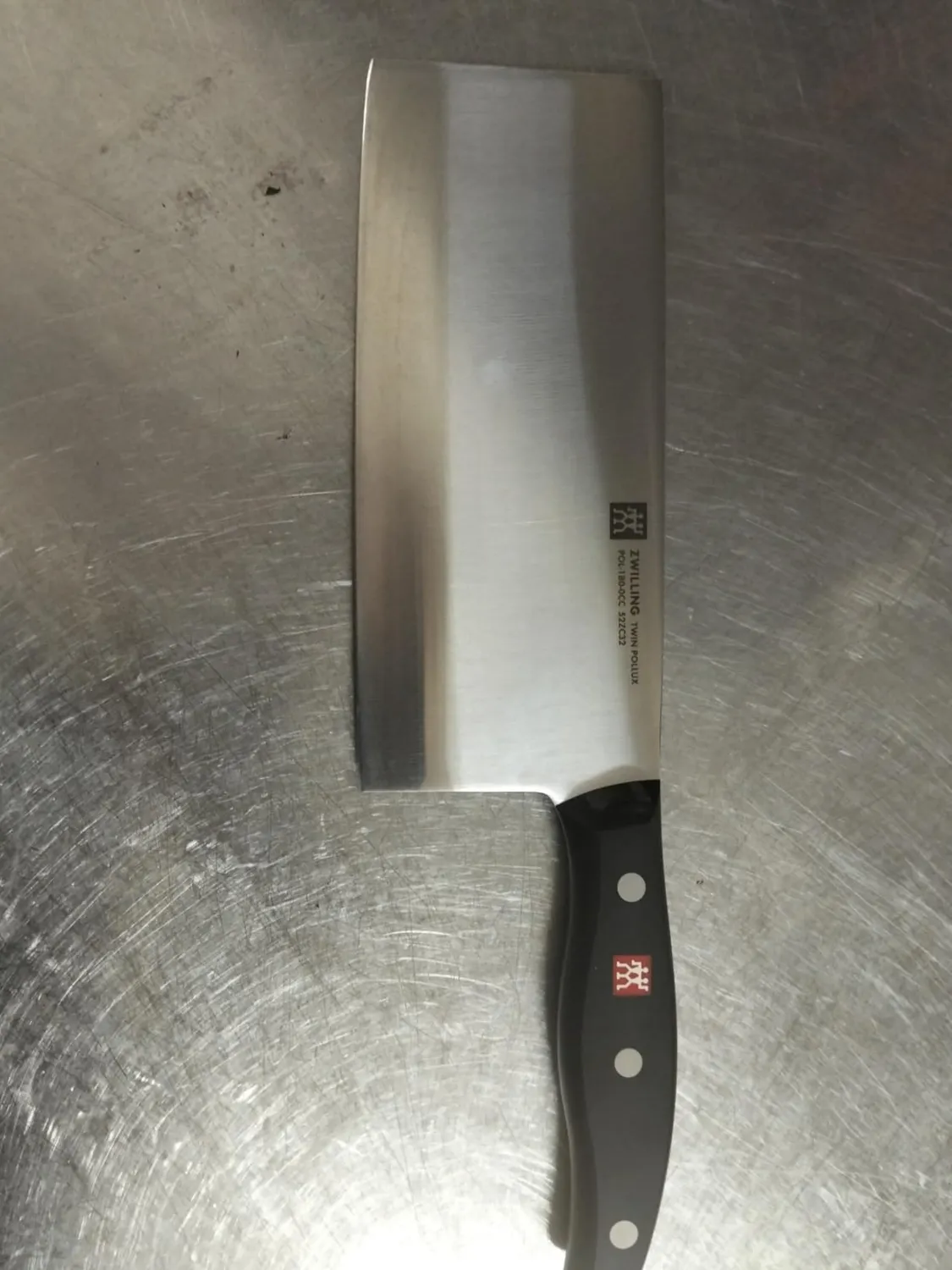 Zwilling Twin Pollux coltello cinese 185 mm inox