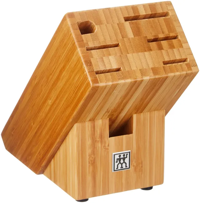 Zwilling 35042-400-0 ceppo coltelli bambù 5 posti + acciaino