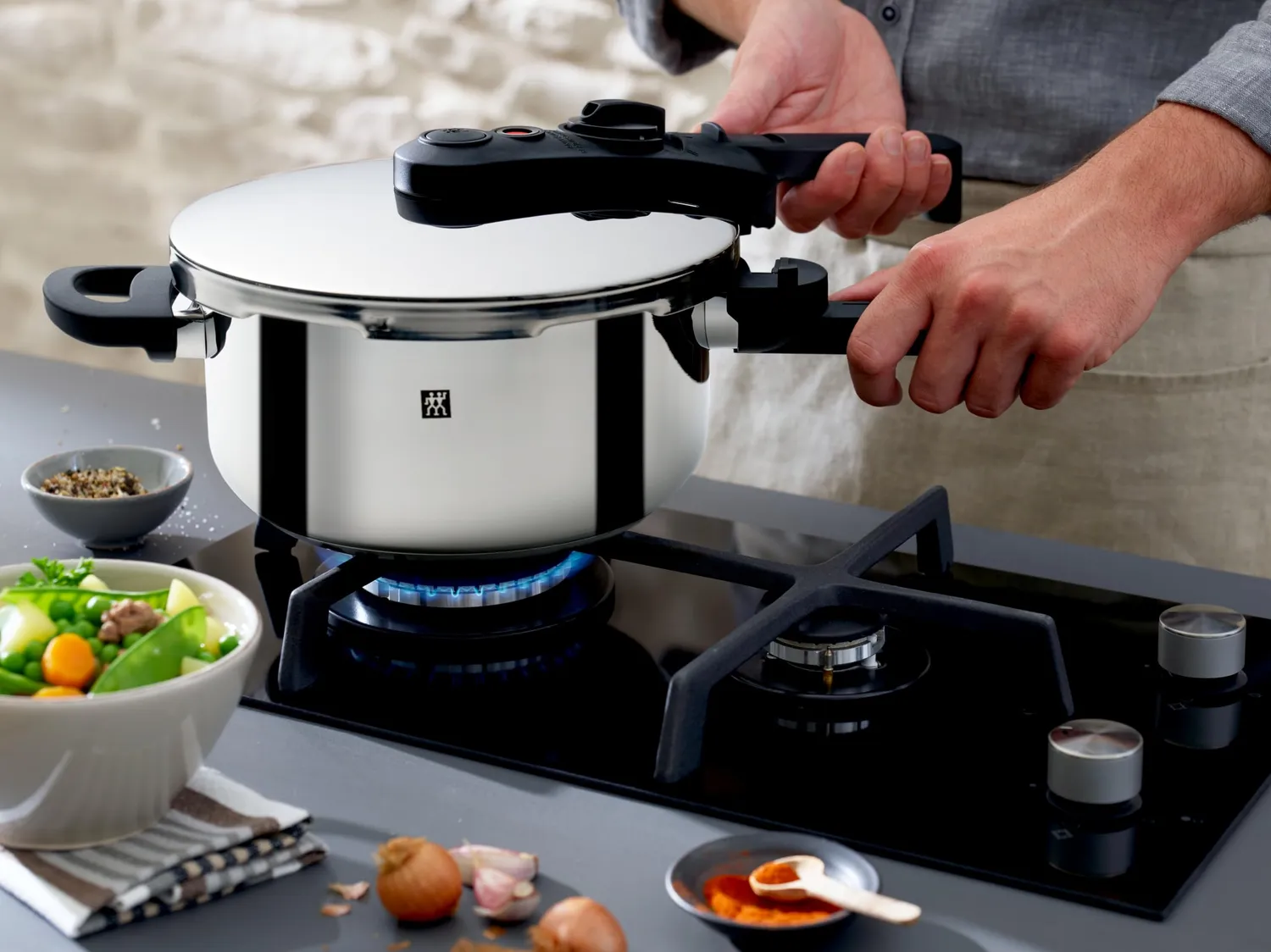 Zwilling EcoQuick II Pentola Pressione 22 cm 6 Litri Acciaio