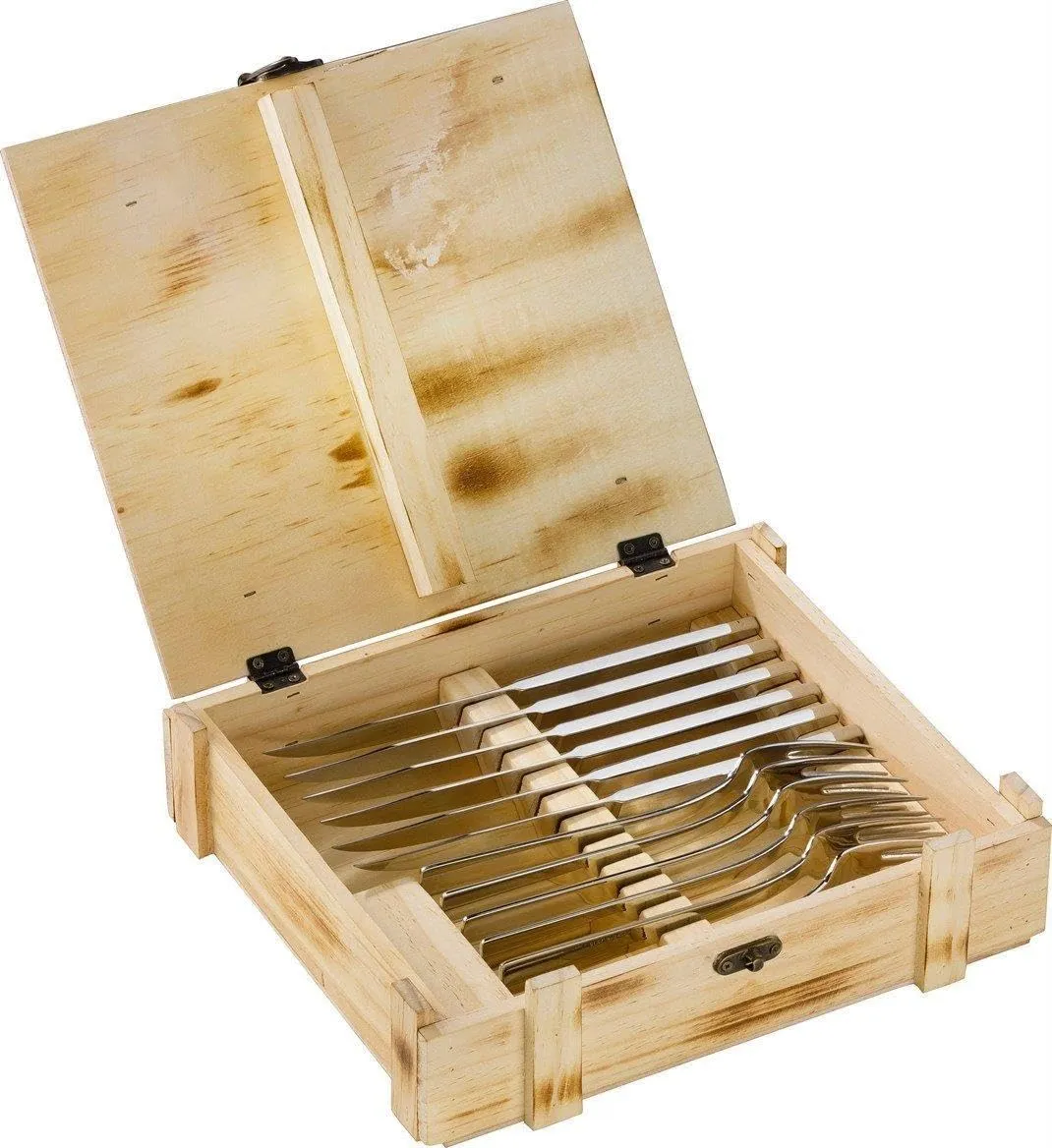 Zwilling set posate bistecca 12 pezzi 6 persone acciaio inox