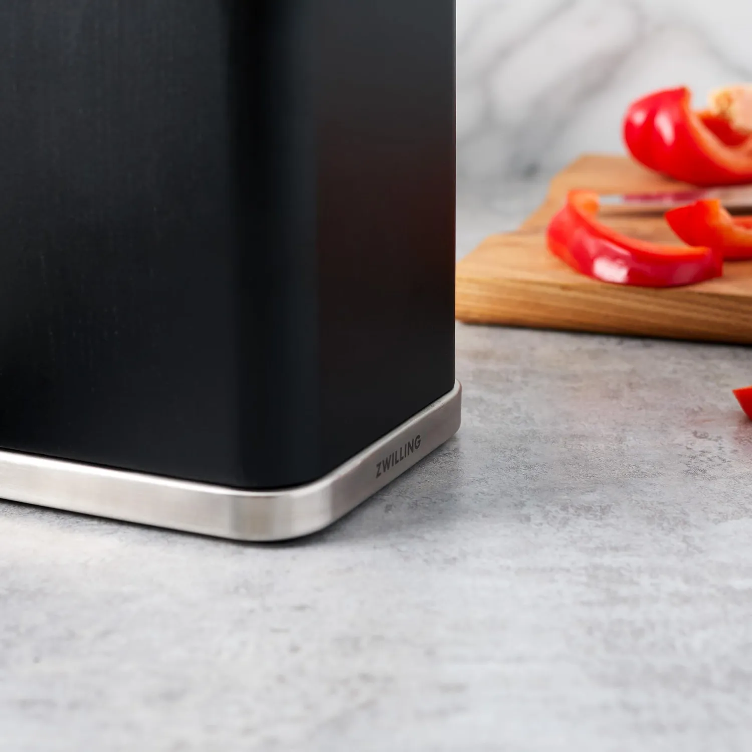 Zwilling ceppo portacoltelli inclinato nero 5 posti