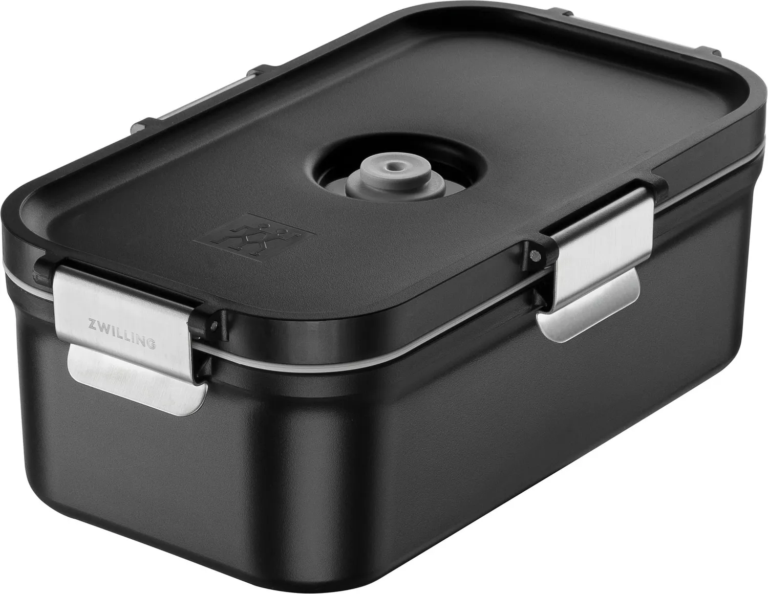 Zwilling Fresh & Save lunch box nero sottovuoto posate