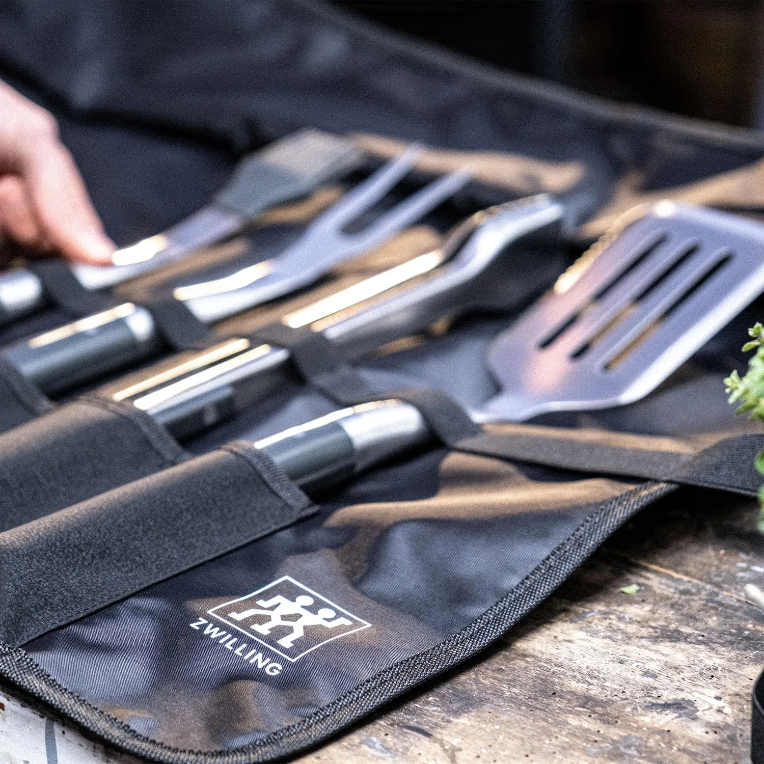 Zwilling BBQ+ set utensili griglia 5 pezzi nero
