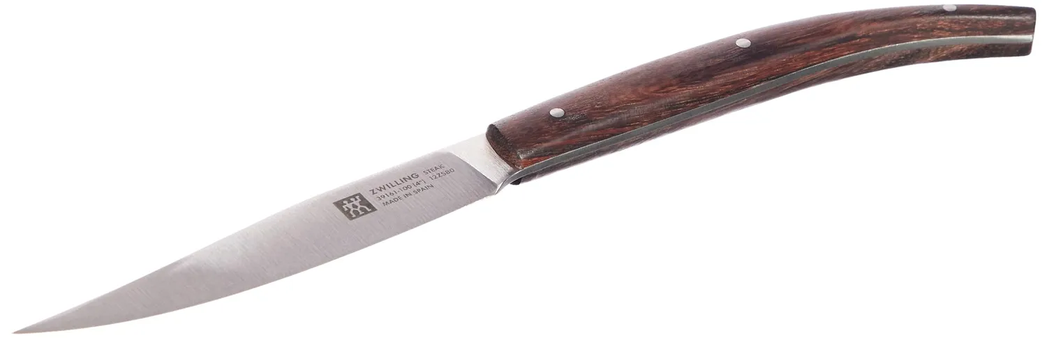 Zwilling 39161-000 set 4 coltelli bistecca legno jacaranda