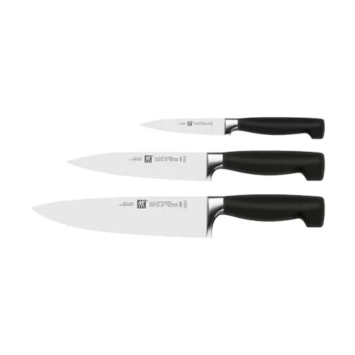 Zwilling Four Star Set Coltelli Cucina 3 Pezzi Forgiato