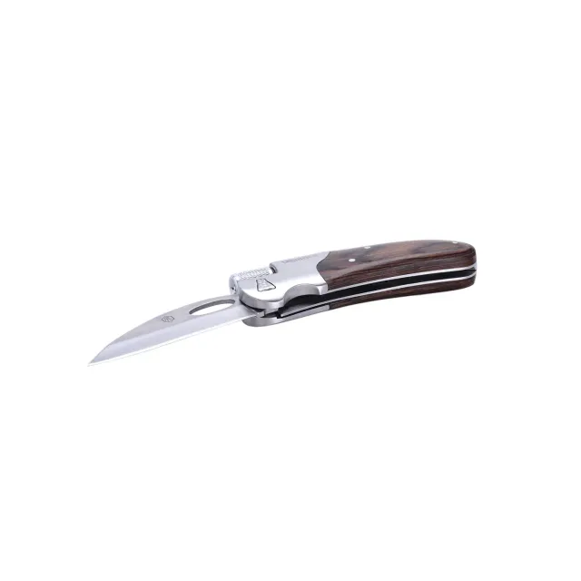 Laguiole en Aubrac coltello pieghevole torcia LED legno 17 cm