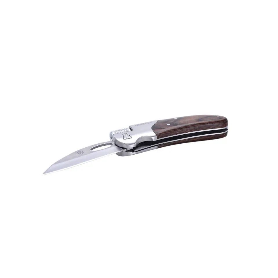 Laguiole en Aubrac coltello pieghevole torcia LED legno 17 cm