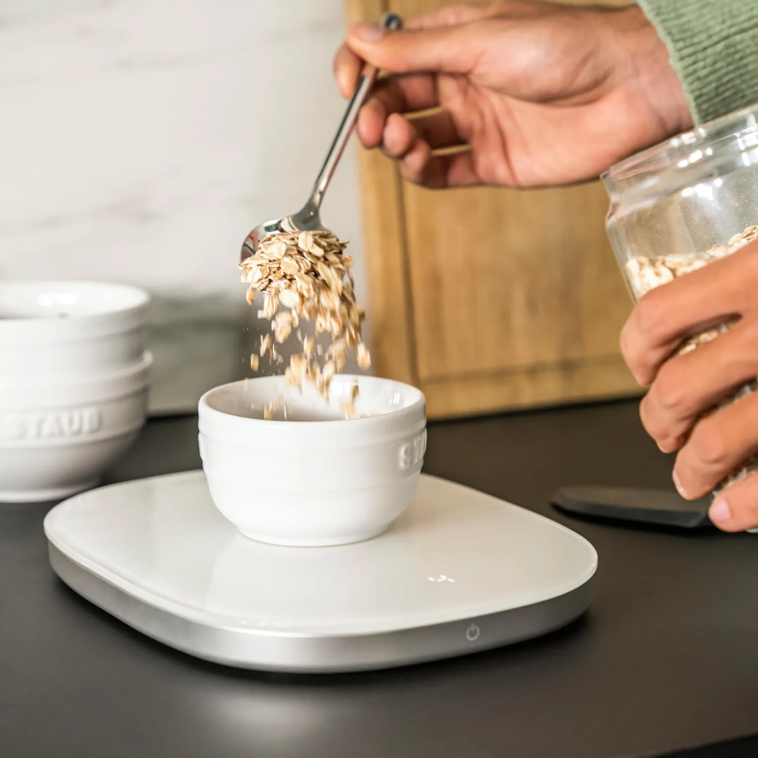 Zwilling Enfinigy bilancia cucina digitale argento