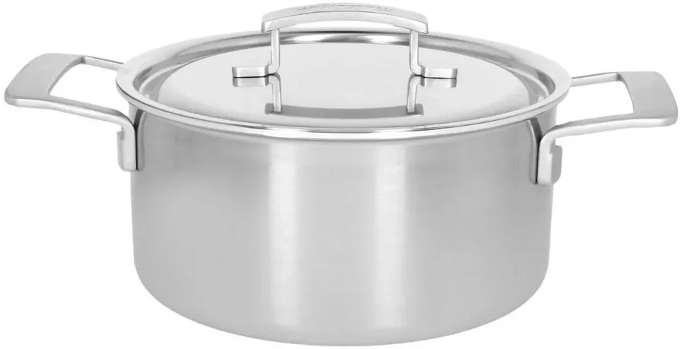 Demeyere Industry 5 pentola bassa 4 litri acciaio inox