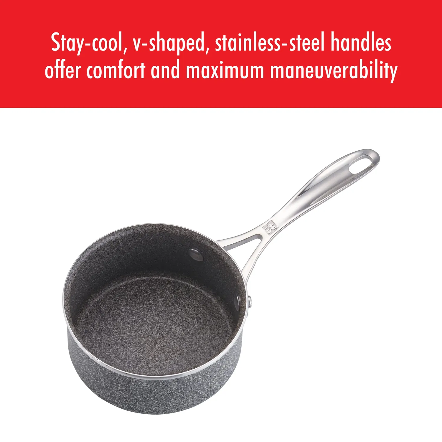 Zwilling Vitale casseruola antiaderente con coperchio alluminio