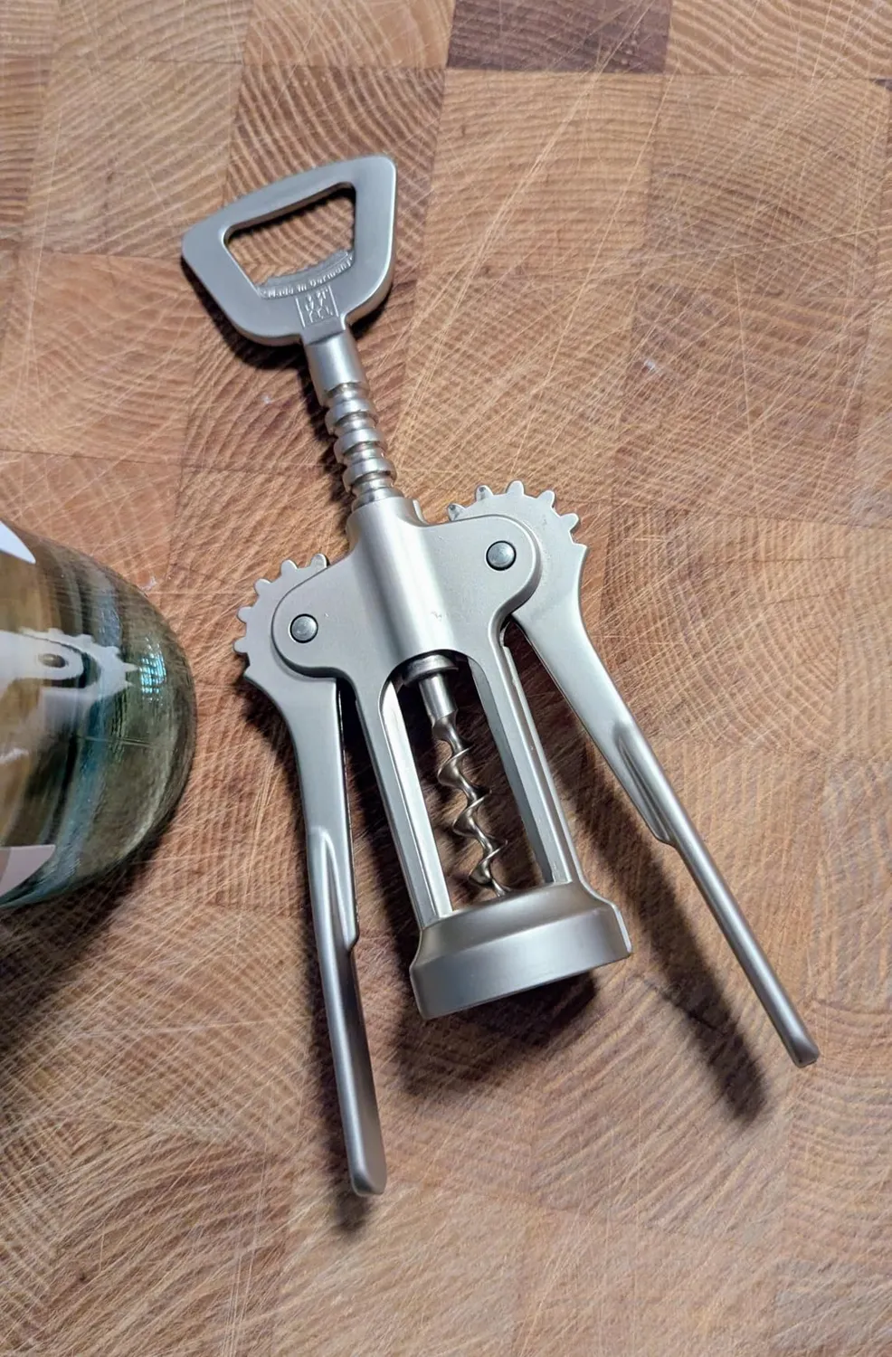 Zwilling 39619-000-0 cavatappi doppia leva nichelato