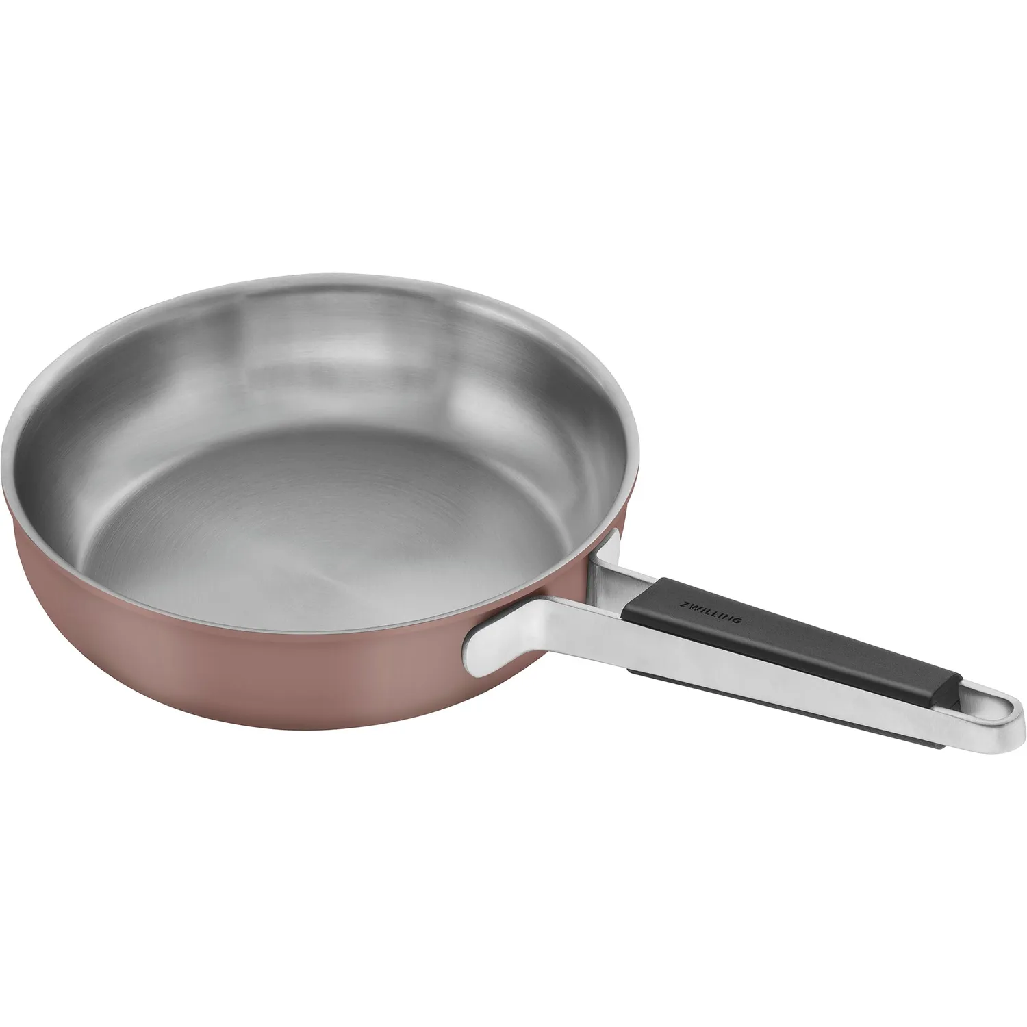 Zwilling Pure padella acciaio inox 24 cm grigia