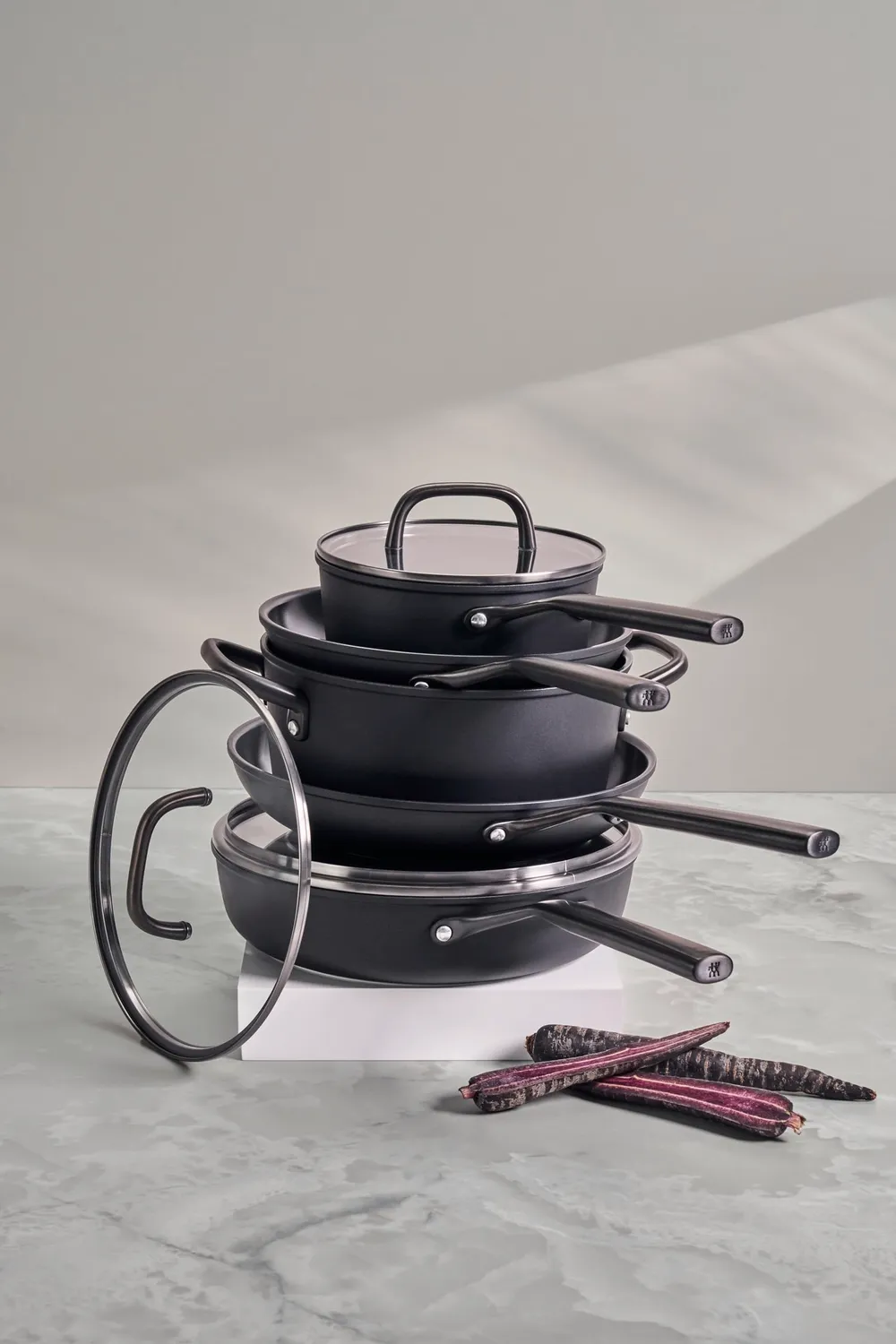 Zwilling Milano padella 28 cm con coperchio ceramica