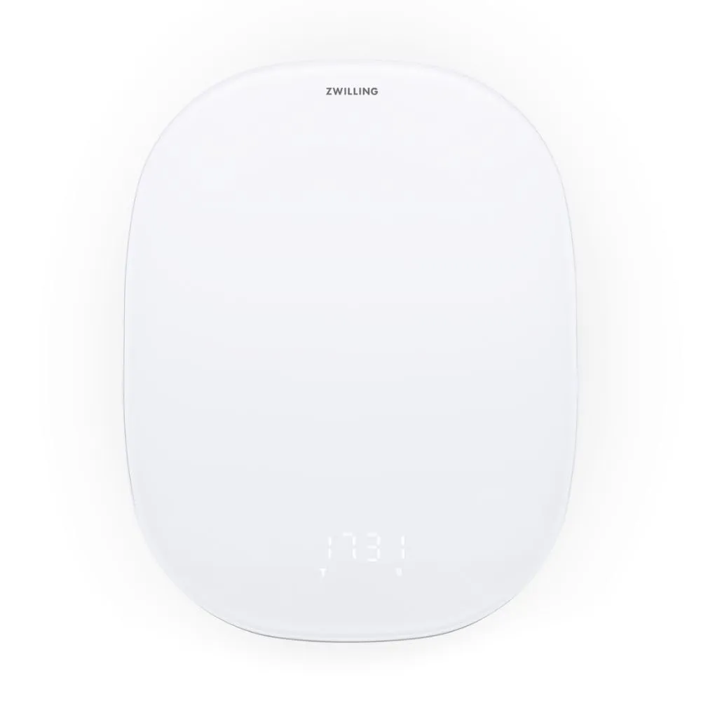 Zwilling Enfinigy bilancia cucina digitale 10 kg argento