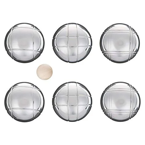 Laguiole en Aubrac set bocce 6 palline metallo con borsa
