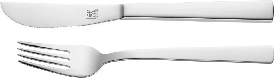 Zwilling Dinner Set 2 Posate Pizza Inox 18/10
