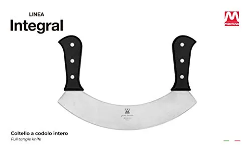 Montana Integral mezzaluna cucina 25 cm acciaio inox
