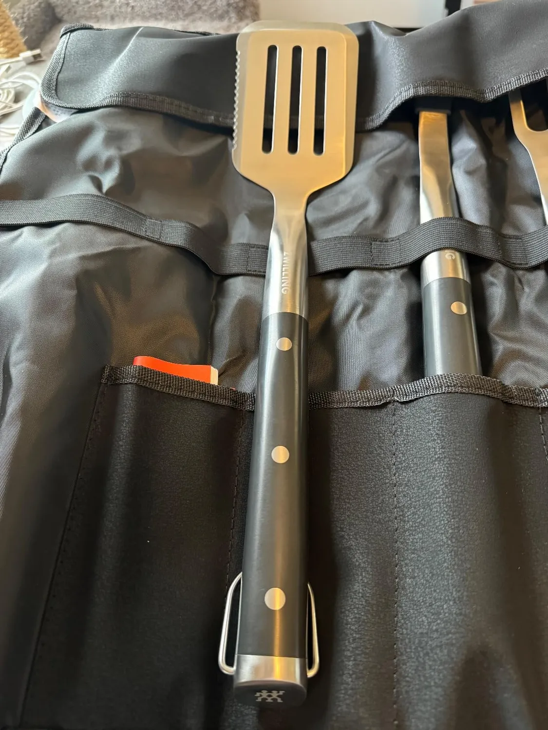Zwilling BBQ+ set utensili griglia 5 pezzi nero