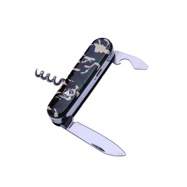 Laguiole coltello multifunzione USB cavatappi mimetico acciaio