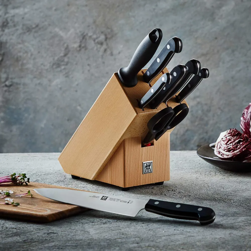 Zwilling Twin Gourmet 31673 ceppo coltelli 8 pezzi bambù