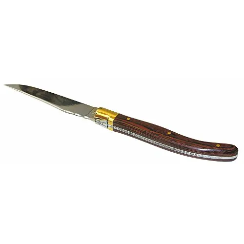 Laguiole set 6 coltelli bistecca manico legno scatola