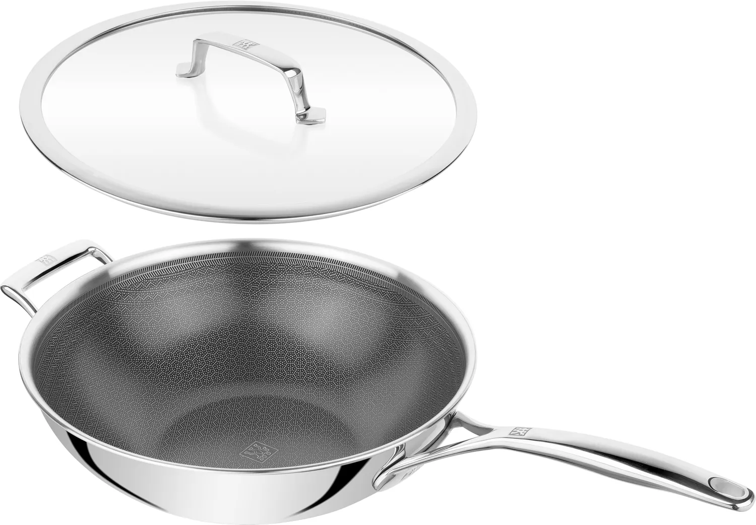Zwilling Peak Wok 30 cm con Coperchio Ibrido