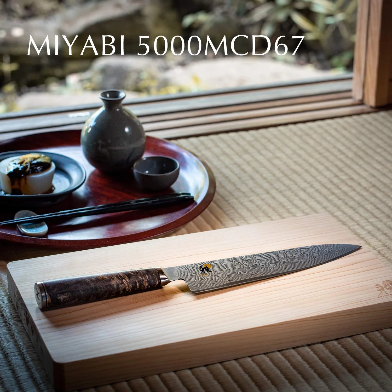 Miyabi 5000MCD67 Sujihiki 24 cm coltello damasco 66 HRC