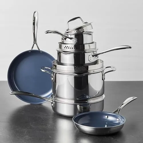 Zwilling Clad CFX set pentole antiaderenti 10 pezzi ceramica
