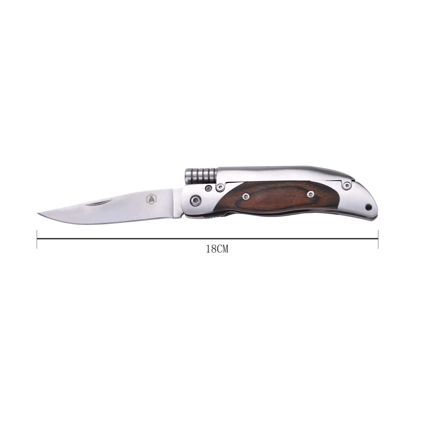 Laguiole en Aubrac coltellino tascabile 7 cm palissandro focaia